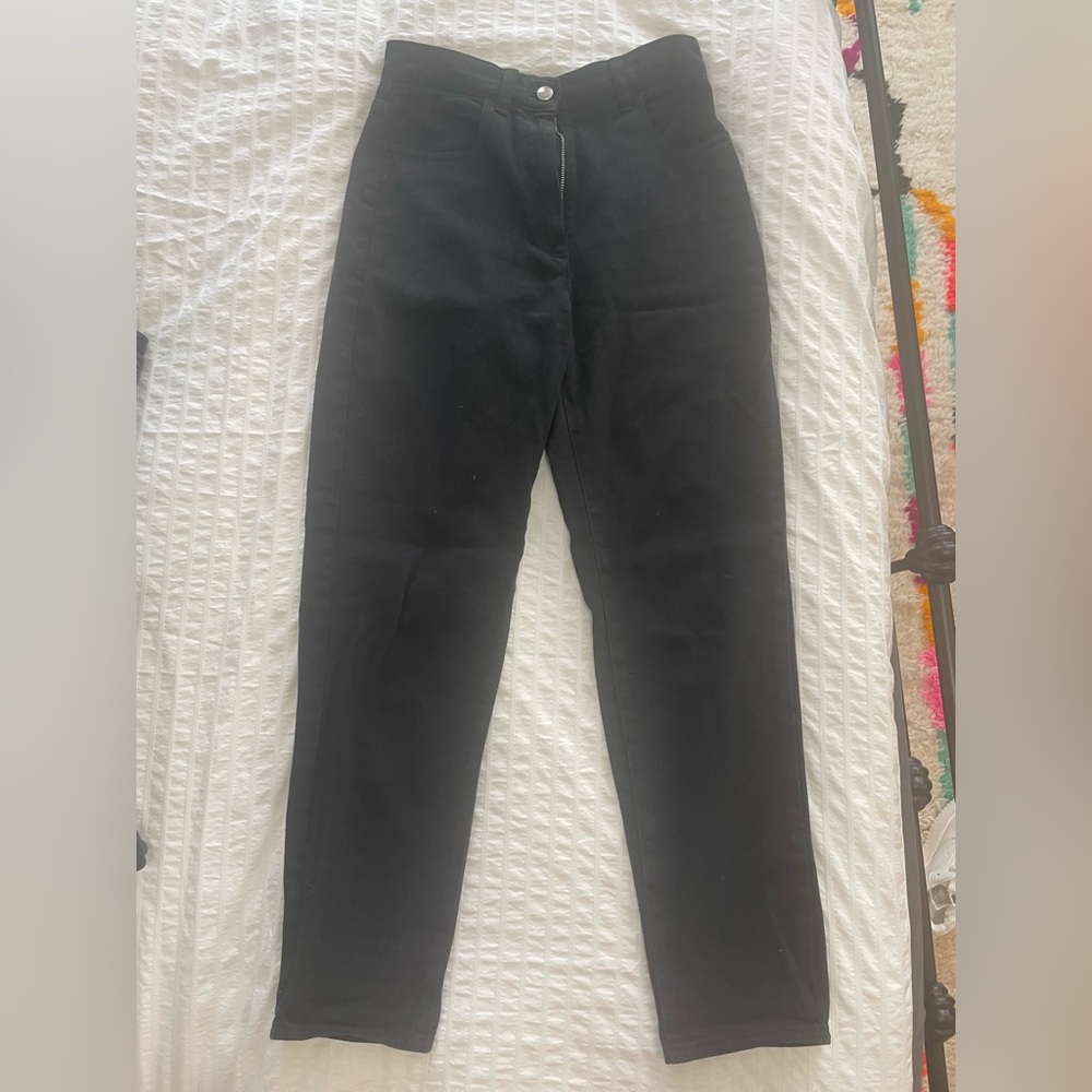 Aritzia Wilfred Free Black Boyfriend Jeans